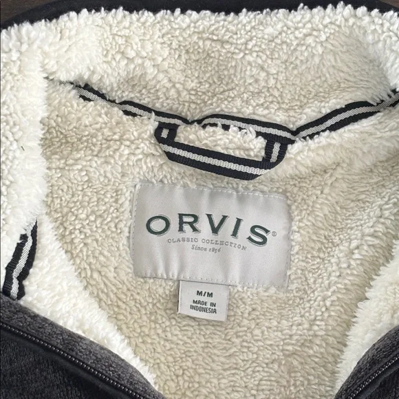 Orvis quarter zip fleece pullover - Picture 3 of 9